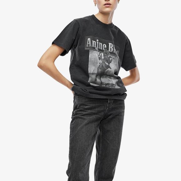 NWT ANINE BING LILI TEE WILD AND FREE - XS - Picture 2 of 6